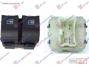 NOVI: delovi  PREKIDAC U PREDNJIM VRATIMA (2 TASTERA) (LEVI AUTO) (PREDNJA VRATA) (BELI KONEKTOR) (7 PIN) Levo Dacia dokker 12- -dostupno