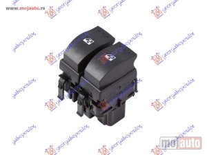 NOVI: delovi  PREKIDAC U PREDNJIM VRATIMA (2 TASTERA) (LEVI AUTO) (10 PIN) Levo Renault kangoo 08-13 -dostupno