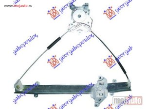NOVI: delovi  PODIZAC PREDNJEG PROZORA ELEKTRICNI (BEZ MOTORA) Levo Mitsubishi outlander 03-07 -dostupno
