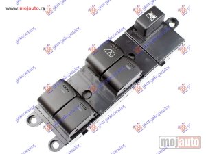 NOVI: delovi  PREKIDAC U PREDNJIM VRATIMA (4 TASTERA) (16 PIN) Levo Nissan qashqai 07-10 -dostupno