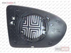 NOVI: delovi  STAKLO RETROVIZORA SA GREJACEM (KONVEKSNO) Levo Nissan qashqai 07-10 -dostupno