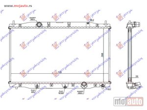 NOVI: delovi  HLADNJAK MOTORA 2.2 CDTi DIZEL (MAN) (398x726x26) Honda cr-v 07-10 -dostupno