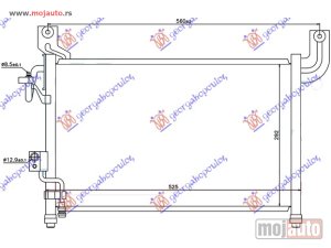 NOVI: delovi  HLADNJAK KLIME BENZIN/DIZEL (475x300x16) Mazda p/u 2/4wd 95-98 -dostupno