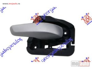 NOVI: delovi  KVAKA PREDNJIH VRATA UNUTRASNJA SREBRNA Levo Smart fortwo 07-12 -dostupno