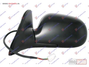 NOVI: delovi  RETROVIZOR ELEKTRICNI (KONVEKSNO STAKLO) Levo Toyota corolla (e 10) h/b (3/5d) 92-96 -dostupno