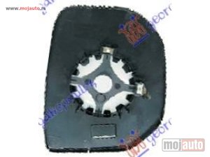 NOVI: delovi  STAKLO RETROVIZORA -2012 (KONVEKSNO) Levo Peugeot partner 08-15 -dostupno