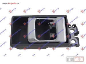 NOVI: delovi  KVAKA PREDNJIH VRATA UNUTRASNJA HROM/SIVA Nissan p/u (d21) single cab 86-92 -dostupno