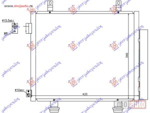 Glavna slika -  HLADNJAK KLIME Suzuki alto 08-14 -dostupno - MojAuto