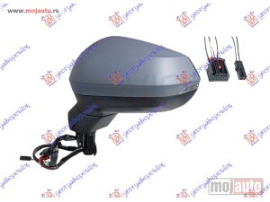 NOVI: delovi  RETROVIZOR ELEKTRICNI SA GREJACEM PM (MIGAVAC) (A KVALITET) (ASFERICNO STAKLO) Levo Audi q3 (f3) sportback 19- -dostupno