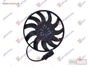 NOVI: delovi  VENTILATOR (MOTOR+ELISA) (BENZIN/DIZEL) (380mm) (400W) DESNO Audi a8 02-09 -dostupno