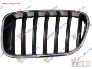NOVI: delovi  PVC MASKA HROM/CRNA Levo Bmw x3 (f25) 11-14 -nedostupno