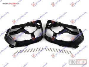 NOVI: delovi  RESETKA PREDNJEG BRANIKA UNUTRASNJA / NOSAC MAGLENKE -12 (SET) Bmw x6 (e71) 08-14 -dostupno