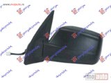 NOVI: delovi  RETROVIZOR ELEKTRICNI -07 (A KVALITET) (KONVEKSNO STAKLO) Levo Nissan x-trail 01-14 -dostupno