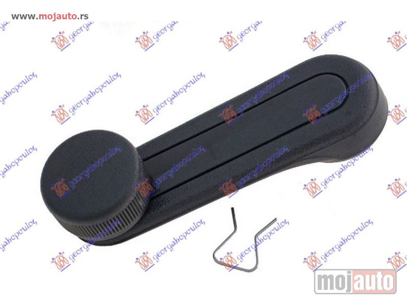 Glavna slika -  RUCICA ZA PODIZANJE PROZORA SIVA Toyota corolla (ae 80) 83-85 -dostupno - MojAuto