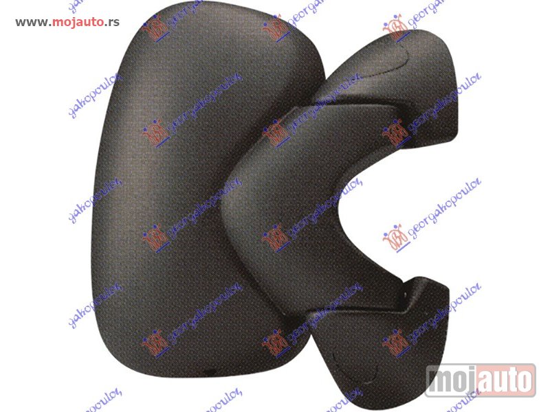 Glavna slika -  RETROVIZOR MEHANICKI (A KVALITET) (KONVEKSNO STAKLO) Desno Nissan primastar 06-16 -dostupno - MojAuto