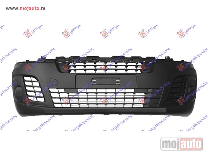 Glavna slika -  PREDNJI BRANIK CRNI (BEZ MAGLENKI) Fiat scudo 22- -dostupno - MojAuto