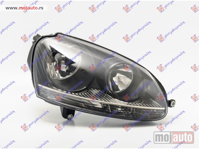 Glavna slika -  FAR CRNI GTI (DEPO) Desno Vw jetta 05-10 -nedostupno - MojAuto