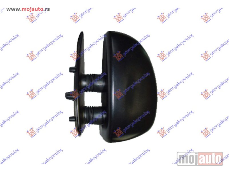 Glavna slika -  RETROVIZOR MEHANICKI KRATKI 99- (A KVALITET) (KONVEKSNO STAKLO) Levo Peugeot boxer 02-06 -dostupno - MojAuto