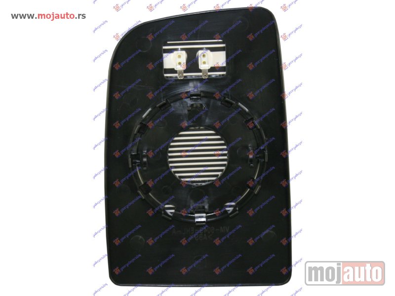 Glavna slika -  STAKLO RETROVIZORA SA GREJACEM (GORNJI DEO) (OKRUGLO KACENJE) (KONVEKSNO) Desno Vw crafter 06-17 -dostupno - MojAuto