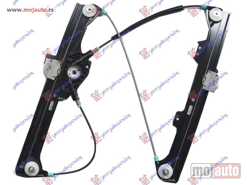 Glavna slika -  PODIZAC PREDNJEG PROZORA ELEKTRICNI (BEZ MOTORA) Levo Bmw series 5 (e60/61) 03-10 -dostupno - MojAuto