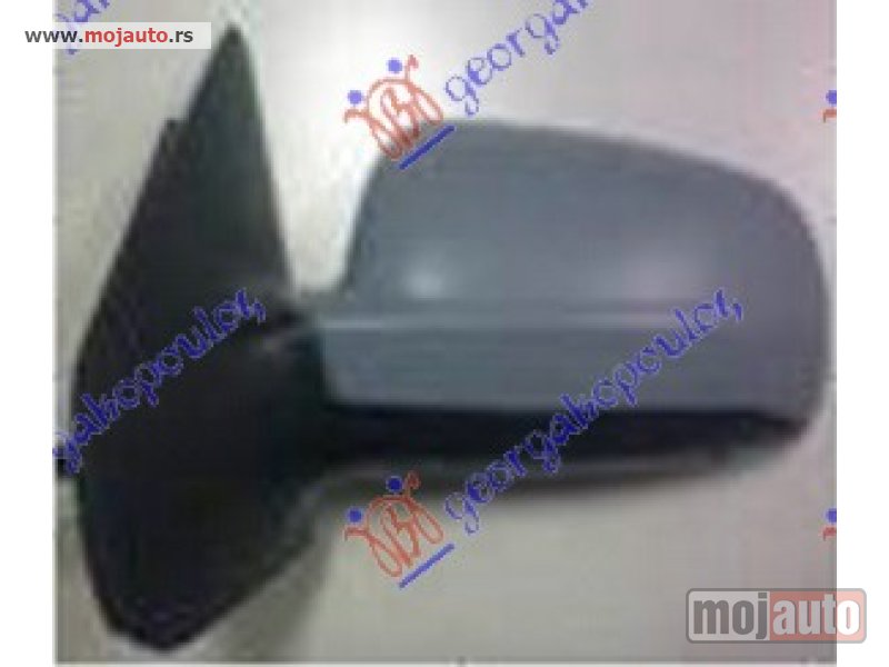 Glavna slika -  RETROVIZOR ELEKTRICNI SA GREJACEM PM (ASFERICNO STAKLO) Levo Vw golf iv 98-04 -dostupno - MojAuto
