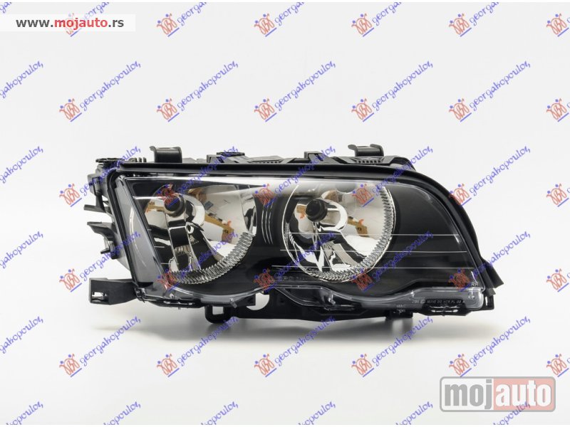 Glavna slika -  FAR CRNI (DEPO) Desno Bmw series 3 (e46) sdn 99-02 -dostupno - MojAuto