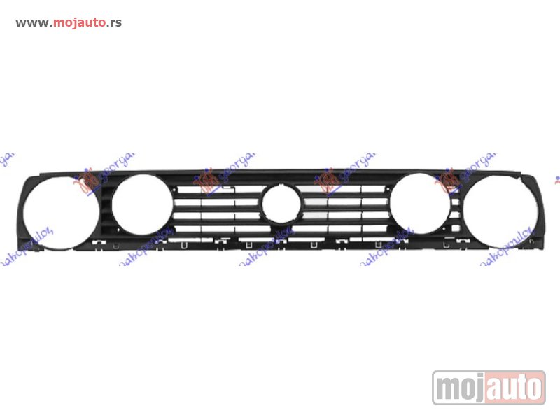 Glavna slika -  PVC MASKA 4 OTVORA HELLA TIP Vw golf ii manhatan 88-91 -dostupno - MojAuto