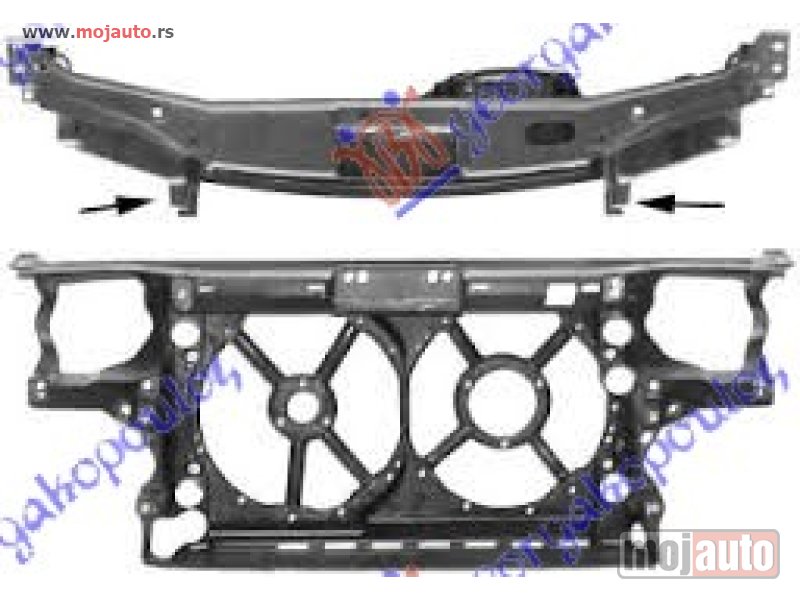 Glavna slika -  VEZNI LIM TDI (BEZ KLIME) 2 VENITLATORA Vw golf iii 92-98 -dostupno - MojAuto
