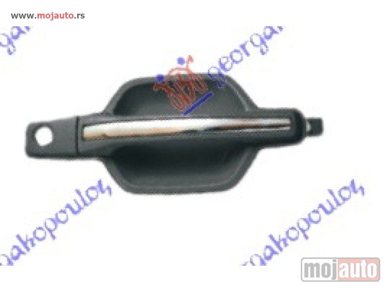Glavna slika -  KVAKA PREDNJIH VRATA SPOLJASNJA Levo Mitsubishi pajero 01-07 -nedostupno - MojAuto