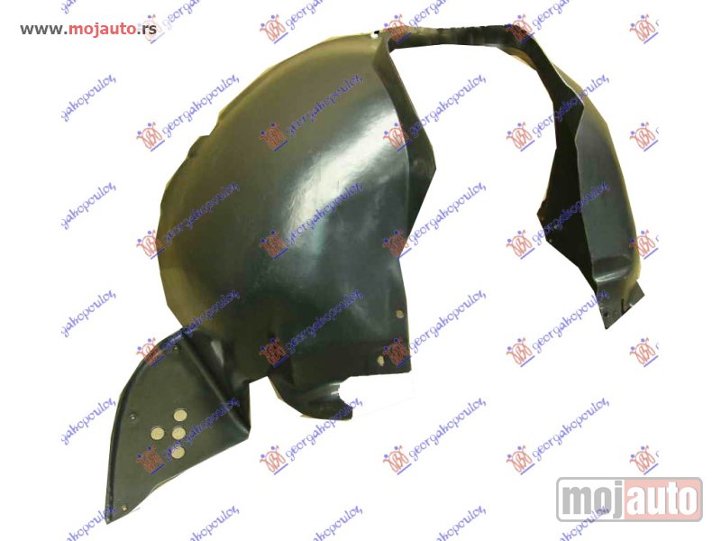 Glavna slika -  POTKRILO PLASTICNO (A KVALITET) Desno Vw transporter (t5) 03-10 -dostupno - MojAuto