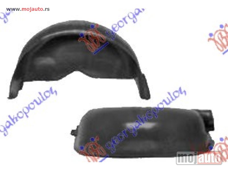 Glavna slika -  ZADNJE POTKRILO Desno Vw transporter (t5) 03-10 -nedostupno - MojAuto