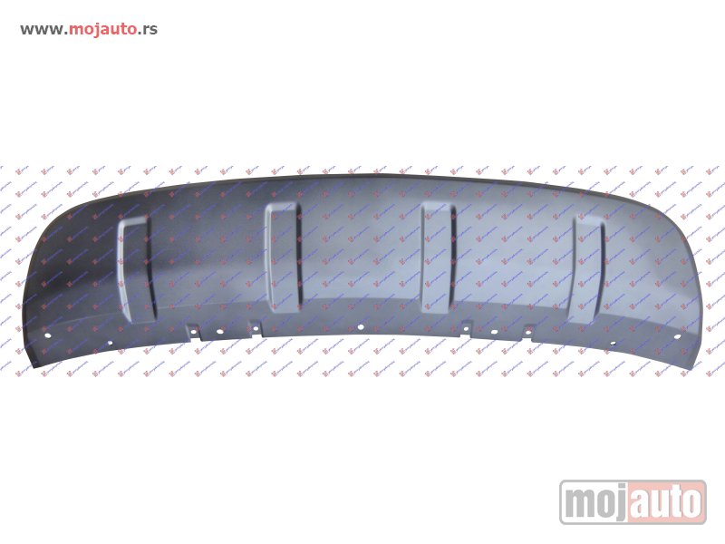 Glavna slika -  POKLOPAC NA PREDNJEM BRANIKU SREDNJI DONJI SREBRNI Mitsubishi outlander 07-11 -nedostupno - MojAuto