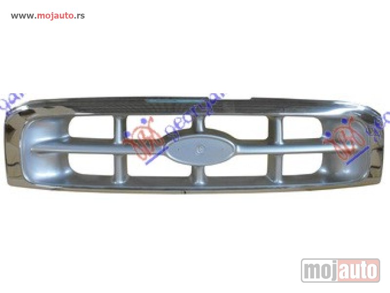 Glavna slika -  PVC MASKA HROM -2003 Ford ranger 99-06 -dostupno - MojAuto