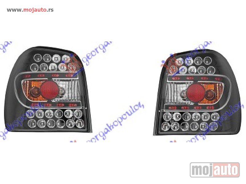 Glavna slika -  STOP LAMPA TUNING ZATAMNJENA SET Vw polo 94-99 -dostupno - MojAuto