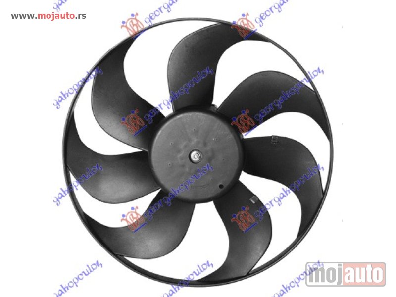 Glavna slika -  VENTILATOR (MOTOR+ELISA) (BENZIN/DIZEl) (+AC) Vw polo 94-99 -dostupno - MojAuto
