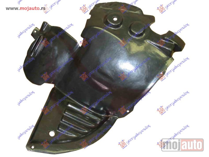 Glavna slika -  POTKRILO (PREDNJI DEO) PLASTICNO (A KVALITET) Levo Renault kangoo 03-08 -dostupno - MojAuto
