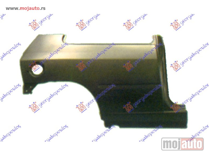 Glavna slika -  ZADNJI BLATOBRAN 3 VRATA Desno Renault clio 94-95 -dostupno - MojAuto