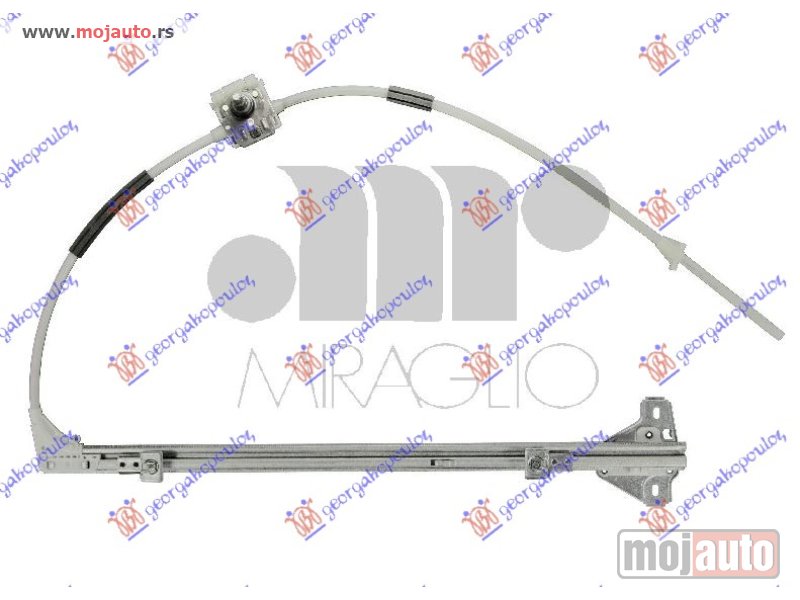 Glavna slika -  PODIZAC PREDNJEG PROZORA MEHANICKI (A KVALITET) Desno Iveco daily 07-11 -dostupno - MojAuto