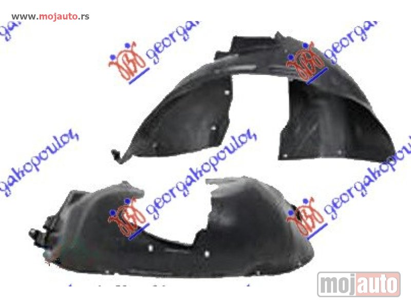 Glavna slika -  POTKRILO Desno Opel insignia 08-13 -dostupno - MojAuto