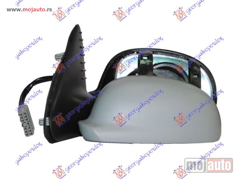 Glavna slika -  RETROVIZOR ELEKTRICNI SA GREJACEM PM (SENZOR) -99 (ASFERICNO STAKLO) Levo Peugeot 406 sdn 96-05 -dostupno - MojAuto