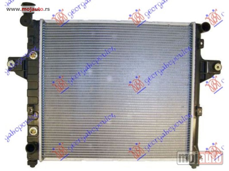 Glavna slika -  HLADNJAK MOTORA 4.0cc (AUTO) (596x548x26) Jeep grand cherokee 99-05 -dostupno - MojAuto