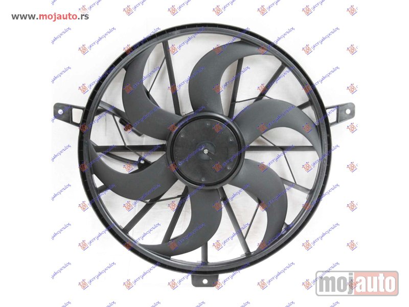 Glavna slika -  VENTILATOR (MOTOR+ELISA) (BENZIN) (2 PIN) Jeep grand cherokee 99-05 -dostupno - MojAuto