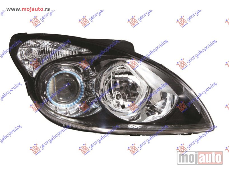 Glavna slika -  FAR ELEKTRICNI CRNI (TYC) Desno Hyundai i30 07-12 -dostupno - MojAuto