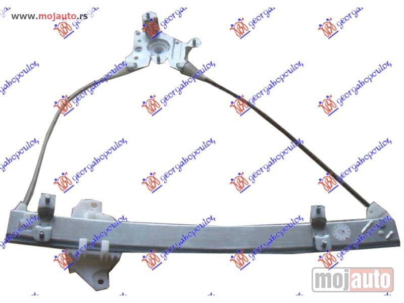 Glavna slika -  PODIZAC PREDNJEG PROZORA ELEKTRICNI (BEZ MOTORA) Desno Hyundai accent h/b 94-97 -dostupno - MojAuto