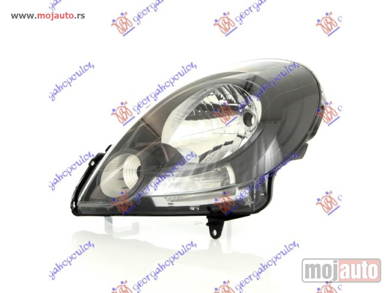 Glavna slika -  FAR ELEKTRICNI CRNI (DEPO) Levo Renault kangoo 08-13 -nedostupno - MojAuto