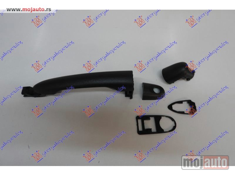 Glavna slika -  KVAKA SVIH VRATA SPOLJASNJA CRNA Renault kangoo 08-13 -dostupno - MojAuto
