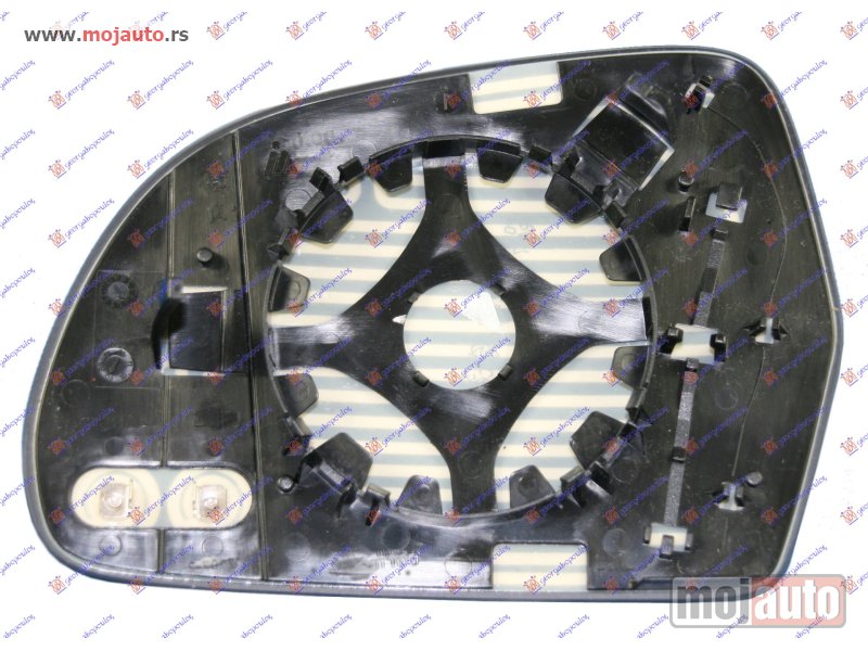 Glavna slika -  STAKLO RETROVIZORA SA GREJACEM 2010- (KONVEKSNO) Desno Audi a3 08-12 -dostupno - MojAuto