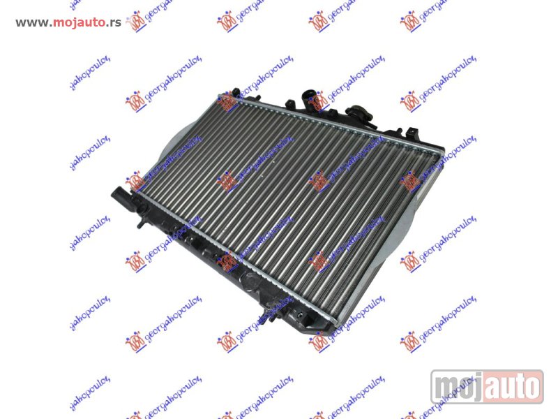 Glavna slika -  HLADNJAK MOTORA1.3/1.5 12V (+/-AC) (33x60) Hyundai accent sdn 94-97 -dostupno - MojAuto