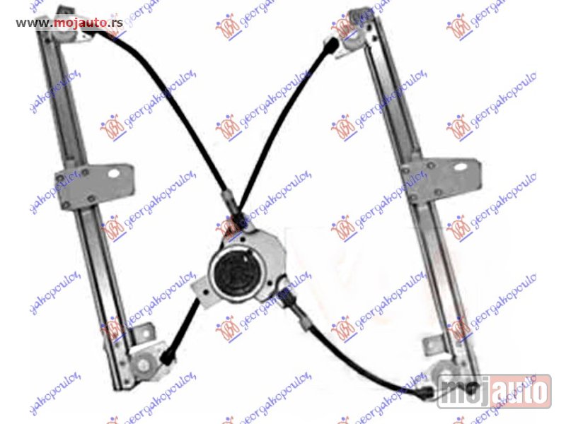Glavna slika -  PODIZAC PREDNJEG PROZORA ELEKTRICNI (BEZ MOTORA) Desno Nissan qashqai 07-10 -dostupno - MojAuto