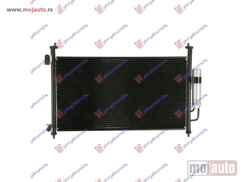 Glavna slika -  HLADNJAK KLIME BENZIN/DIZEL (600x-320x16) Honda civic h/b-l/b 06-12 -dostupno - MojAuto